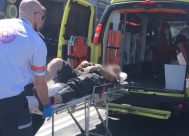  بالصور: اصابة بين طفيفة ومتوسطة لمواطن بحادث دهس بيافا